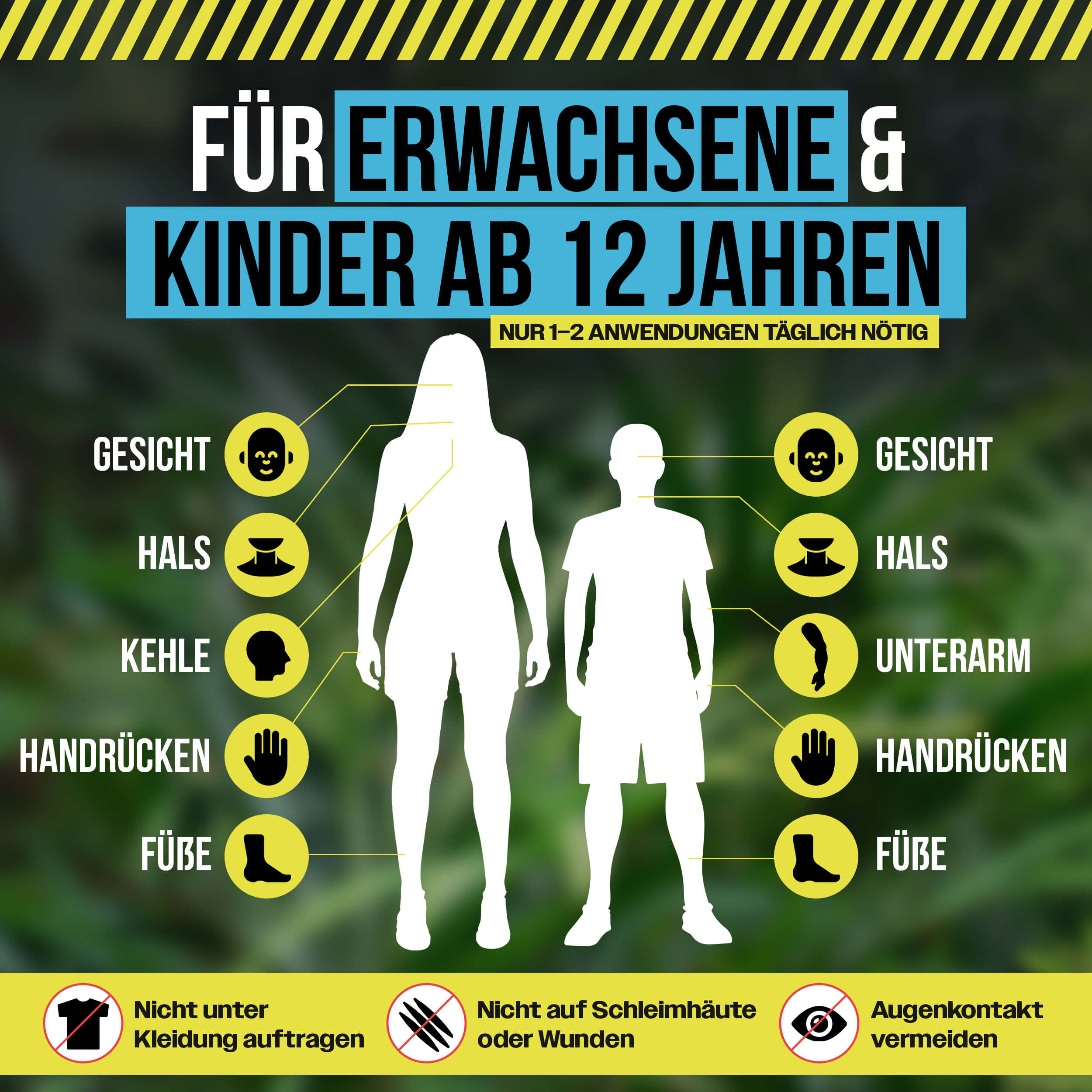 debugged DEET 50% Spray 100ml - Hochwirksamer Mückenschutz für Tropen und Outdoor - Insektenschutz gegen Mücken, Moskitos & Zecken