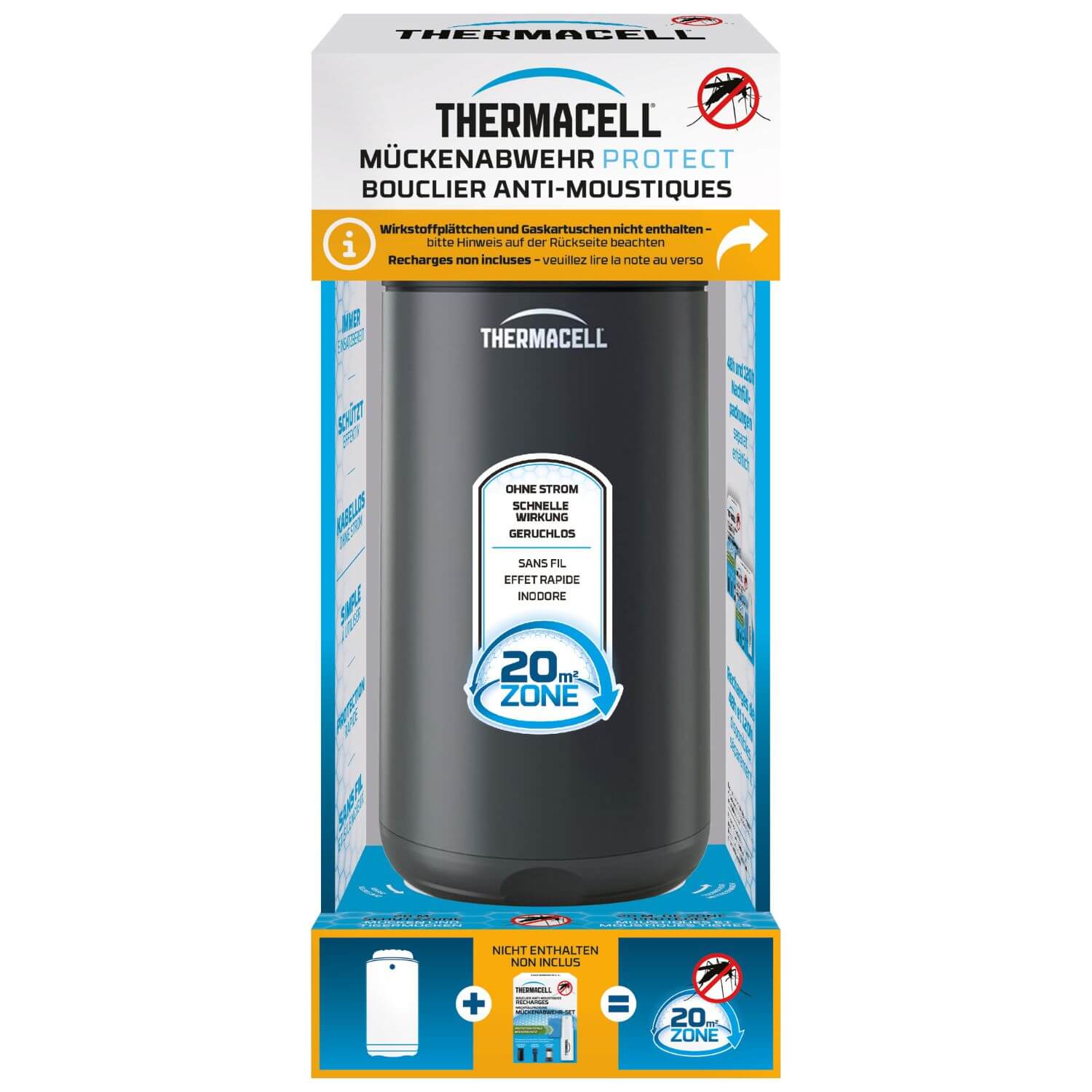 Thermacell Mückenabwehr Protect - Tischgerät (ohne Wirkstoffplättchen)